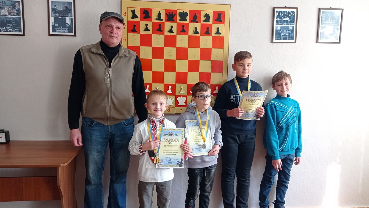 У Бердичеві відбулись змагання з шахів серед дітей