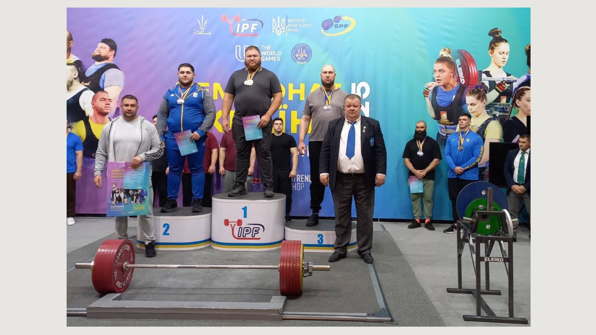 Бердичівлянин Сергій Зименко здобув бронзу на Чемпіонаті України з пауерліфтингу
